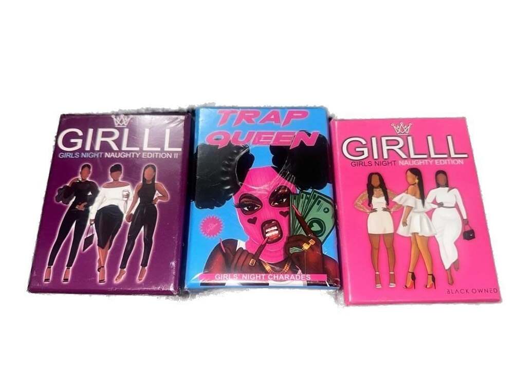 Blk Owned Games Bundle: Girlll Girls Night Naughty Ed. I & II and Trap Queen Gir